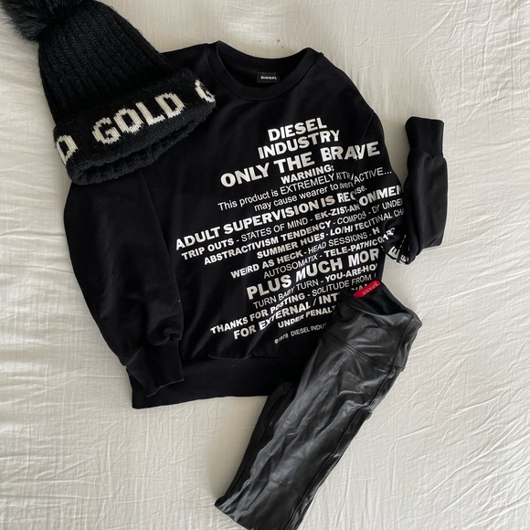 Diesel Warning label sweatshirt - Picture 4 of 4